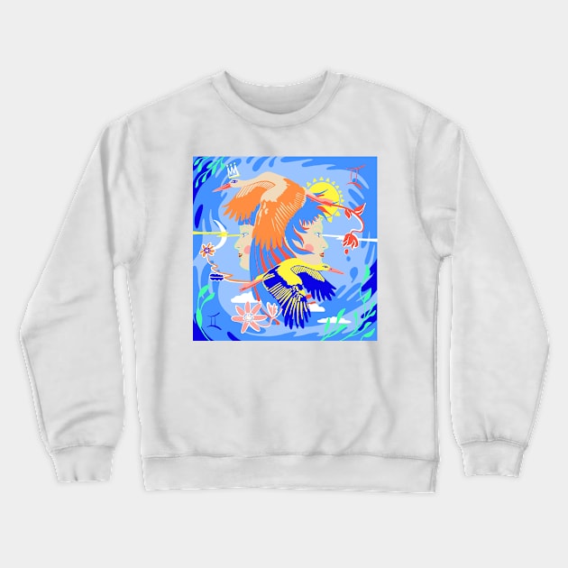 Gemini Crewneck Sweatshirt by Les Gentils